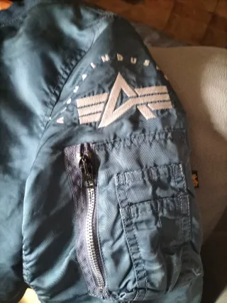 Chaqueta Bomber Alpha Industries Azul