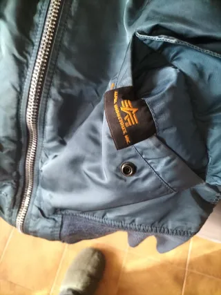 Chaqueta Bomber Alpha Industries Azul