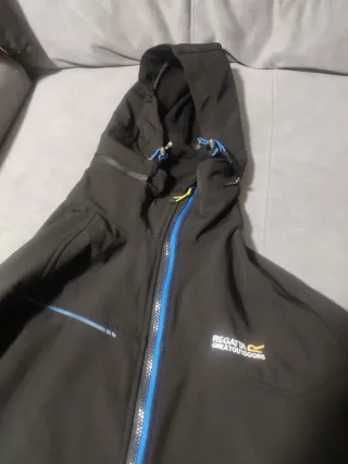 Chaqueta Regatta Negra Softshell