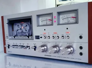 Pioneer CT-F9191 Platina Tape Deck Vintage