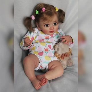 Muñeca reborn bebé silicona
