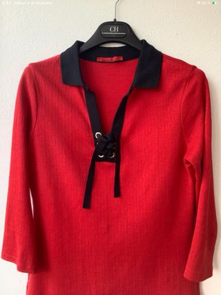 Top Carolina Herrera Rojo