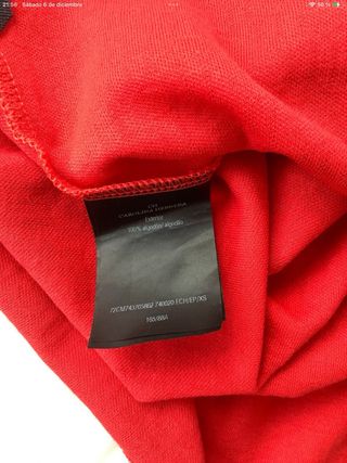 Top Carolina Herrera Rojo