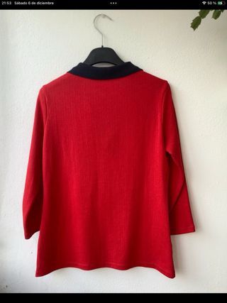 Top Carolina Herrera Rojo