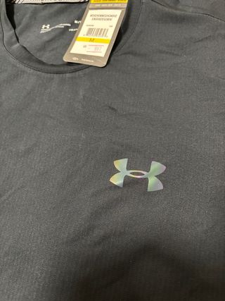 Camiseta Under Armour Talla M Negra Multicolor