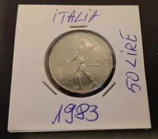 50 Lire Italia 1983