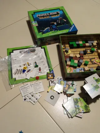 Minecraft Builders & Biomes Juego de Mesa