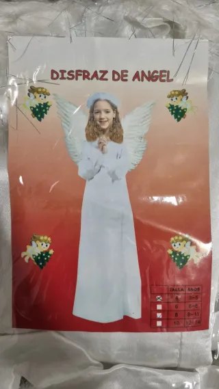 Disfraz de Ángel Talla 3-5 Años