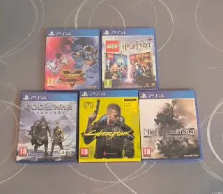 🇪🇸 CONFEZIONATI Lote di 5 Videogiochi PS 4
