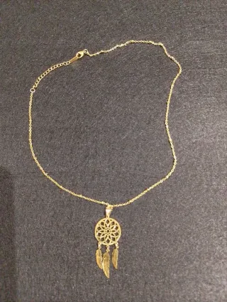 Colgante Atrapasueños Dorado