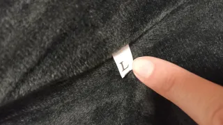 Chaleco calefactable negro