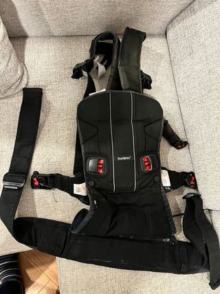 Mochila Porta Bebé Babybjorn Negra