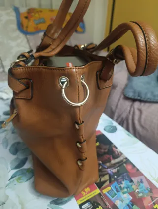 Borsa Prada Marrone Dorato