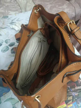 Borsa Prada Marrone Dorato