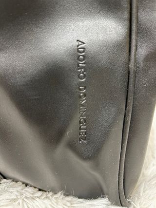 Bolsa de viaje Adolfo Domínguez negra