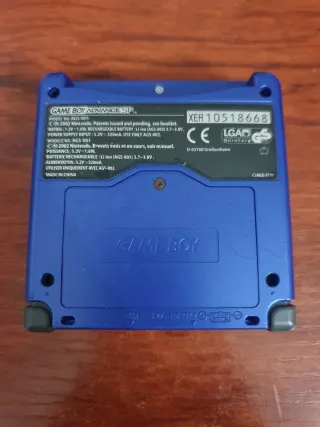 Nintendo Game Boy Advance SP Azul