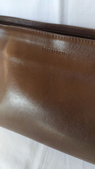 Bolso Piel Marrón Robert Pietri
