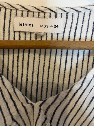 Blusa Lefties Rayas V-Neck