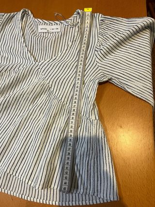 Blusa Lefties Rayas V-Neck