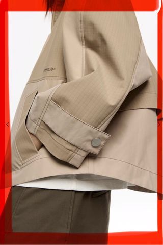 Gabardina Bimba y Lola Beige/Marrón