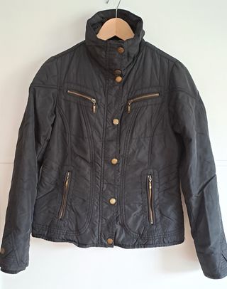 Giubbotto nero vintage