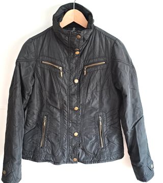 Giubbotto nero vintage