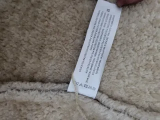 Giubbino donna eco pelle scamosciata beige