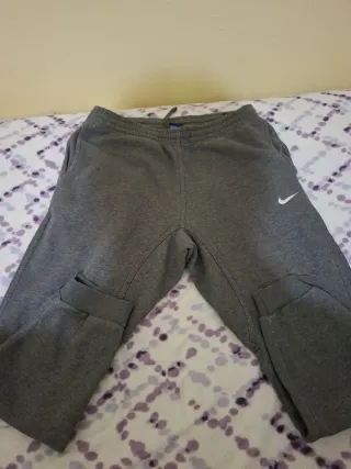 Pantalón chándal Nike Hombre Talla M Gris
