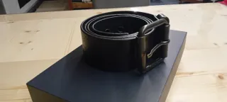 Cintura Armani Jeans Uomo Nera