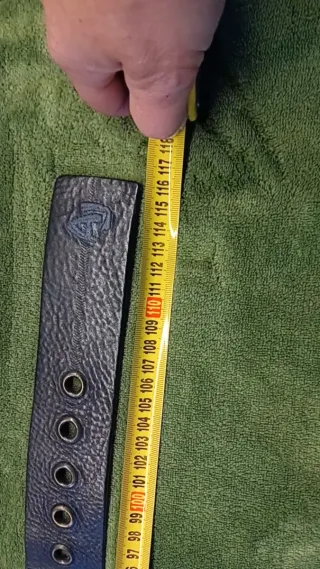 Cintura Armani Jeans Uomo Nera