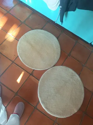 2 Tappeti Rotondi Beige Ikea