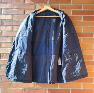 Giacchetta antivento da uomo blu scuro