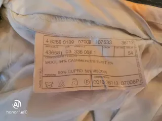 Completo Abito Uomo Grigio/Nero