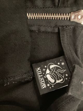 Vestido vaquero Killstar negro T.S