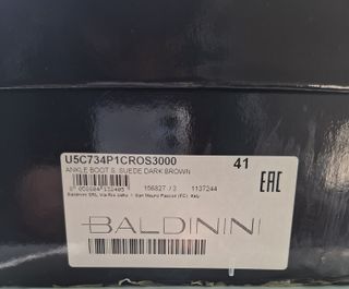 Botas Baldinini Castanhas Tamanho 41