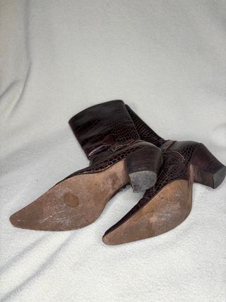 Stivale texano Made in Italy vera pelle