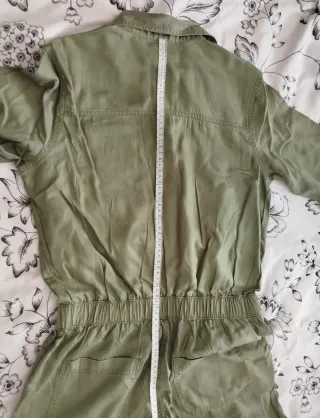 Mono largo verde militar nuevo