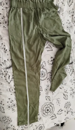 Mono largo verde militar nuevo