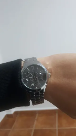 Orologio Tommy Hilfiger Nero e Argento