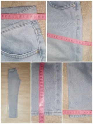 T 38, Cheap Monday, pantalón tejano tiro alto