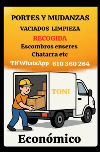 Portes y mudanzas en Puerto de Sagunto