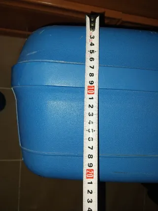 Maleta de viaje azul