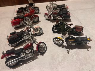 8 Modellini Harley Davidson