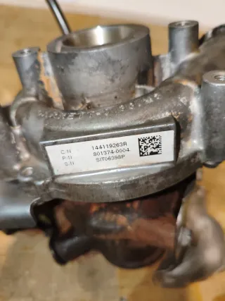 Turbo Garrett K9K 626 1.5 dci 90cv.