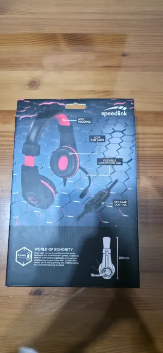 Speedlink Legatos Gaming Cascos/Auriculares microf