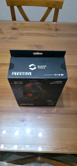 Speedlink Legatos Gaming Cascos/Auriculares microf