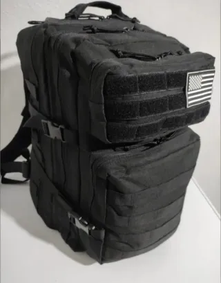 Mochila militar 45L negra