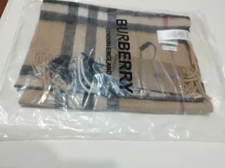 Bufanda Burberry Beige Multicolor