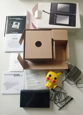 Nintendo DS Lite Negra Completa original