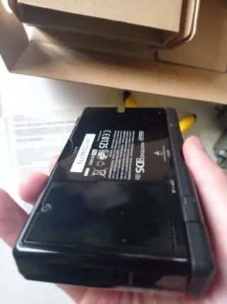 Nintendo DS Lite Negra Completa original